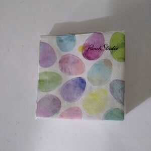 ⬇️⬇️⬇️Marbled Eggs Easter Luncheon Napkins